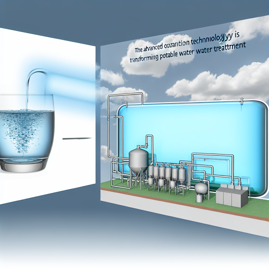 Nuevas Tecnologías de Ozonización Lideran Avances en Tratamiento de Agua Potable