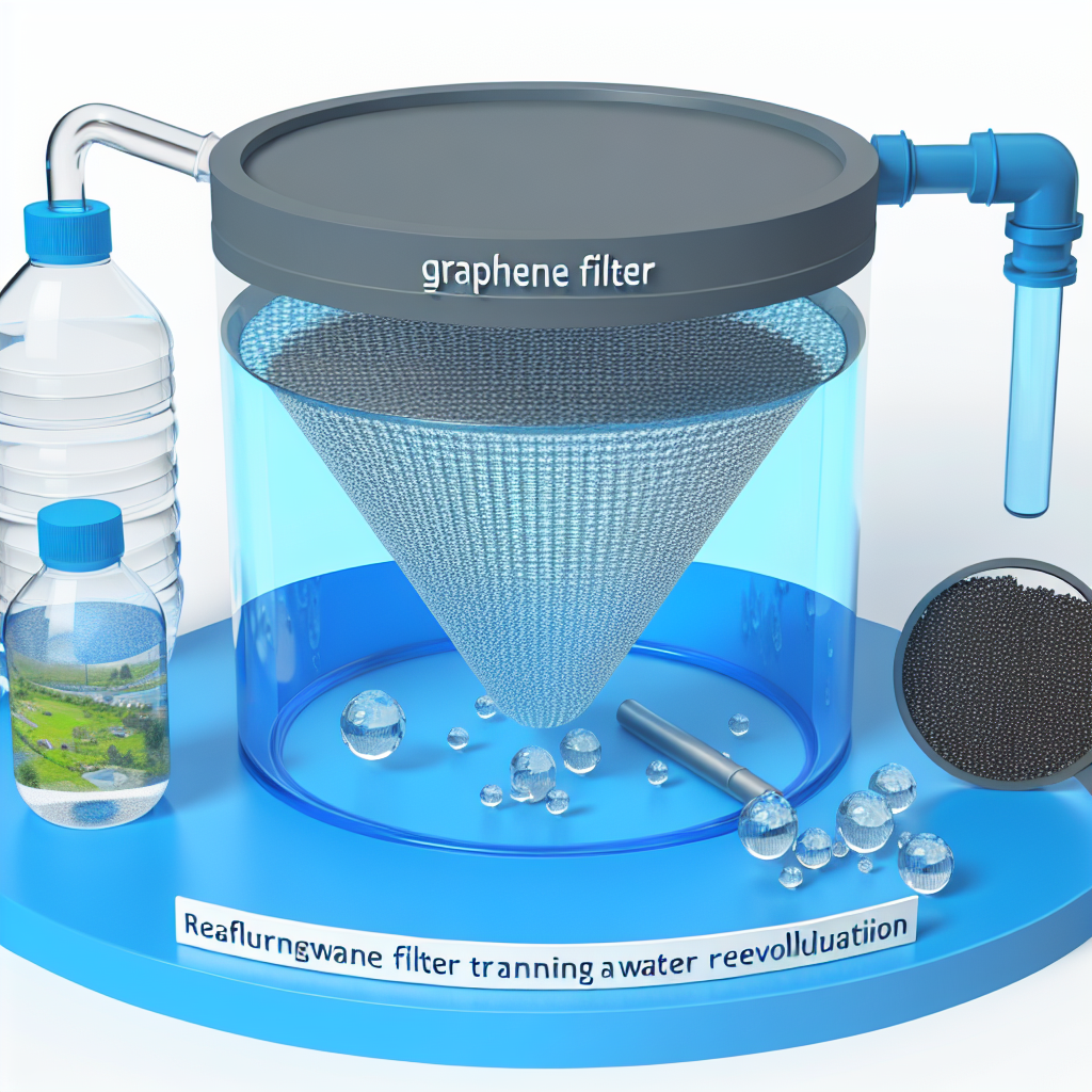 Nuevo Filtro de Grafeno Revoluciona la Purificación de Agua a Bajo Costo