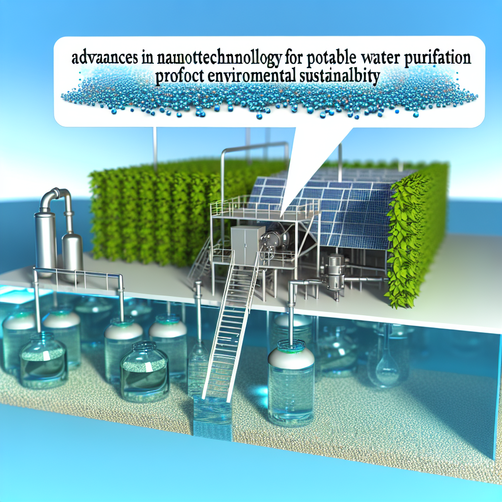 Avances en Nanotecnología para Purificación de Agua Potable Impulsan Sostenibilidad Ambiental