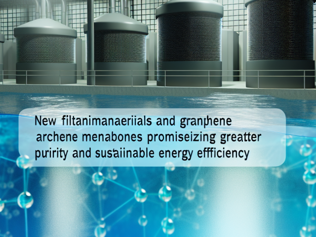 Nuevas Tecnologías de Filtración Prometen Pureza y Eficiencia en Plantas de Agua