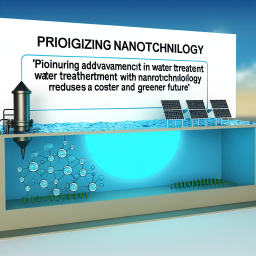 Avance Pionero en Tratamiento de Agua con Nanotecnología Reduce Costos y Tiempo