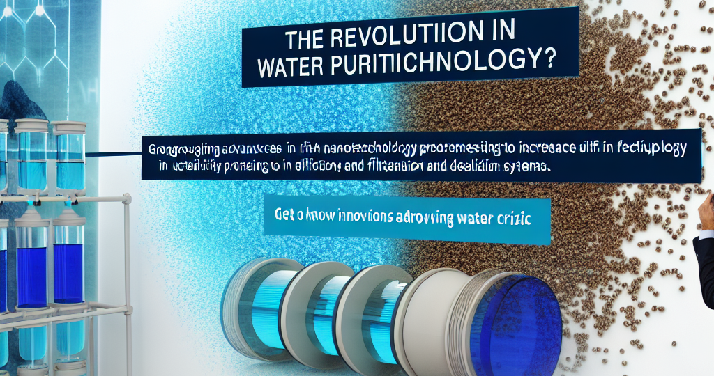 Avances Innovadores en Nanotecnología Revolucionan los Métodos de Tratamiento de Agua