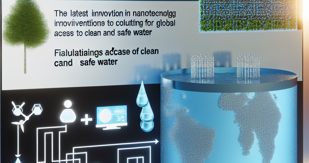 Avances en Nanotecnología Reducen Costos de Purificación de Agua Sustancialmente